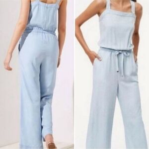 Loft Chambray Jumpsuit